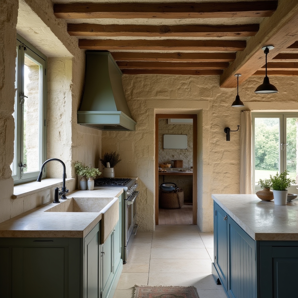 Intégration discrète d'éléments modernes dans une structure ancienne